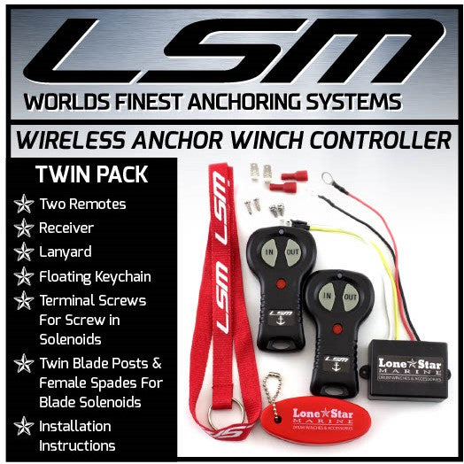 Wireless Remote Control Kit for GX Series Anchor Winch