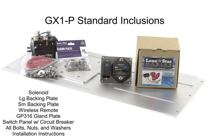 Lone Star GX1-P REC Combo Standard Winch Kit