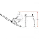T Top 500 Folding Anodised with canvas - Relaxn