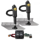 Lenco Trim Tab Standard Mount Kits - Double Rocker Switch Option